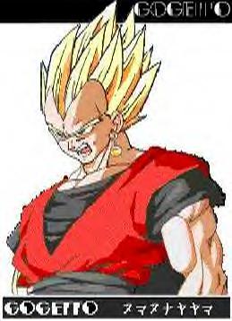 Vegeta and Gohan Fused into Gogetto